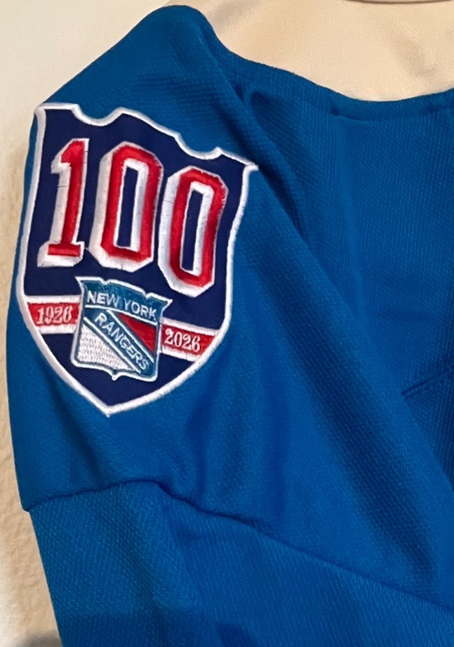 New York Rangers #23 Adam Fox Centennial 2025 Stitched Limited Jersey XL - 54
