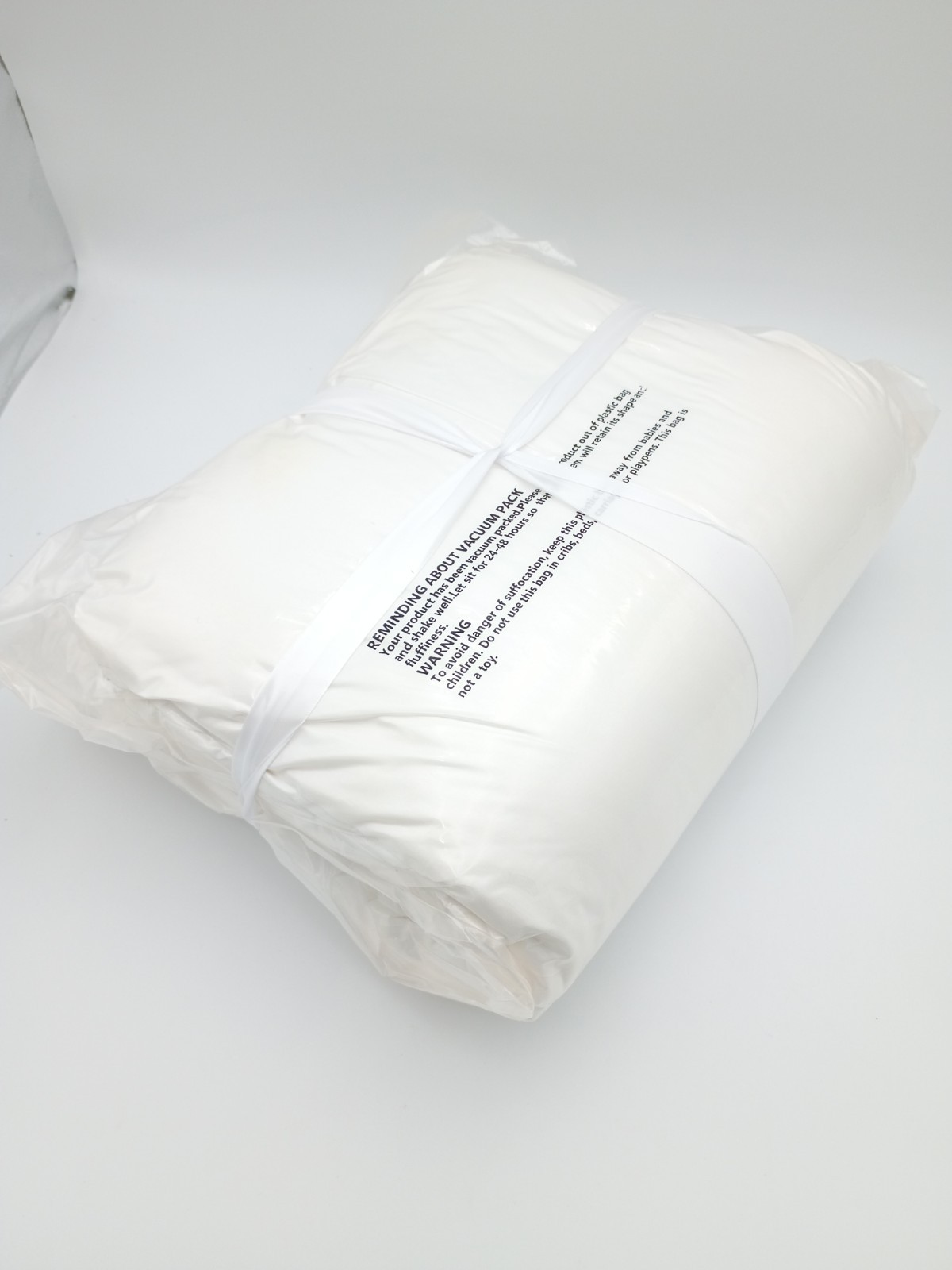 Wayfair Basics 8pc Full Super Soft Microfiber Bed in a Bag Set - Brand New-White