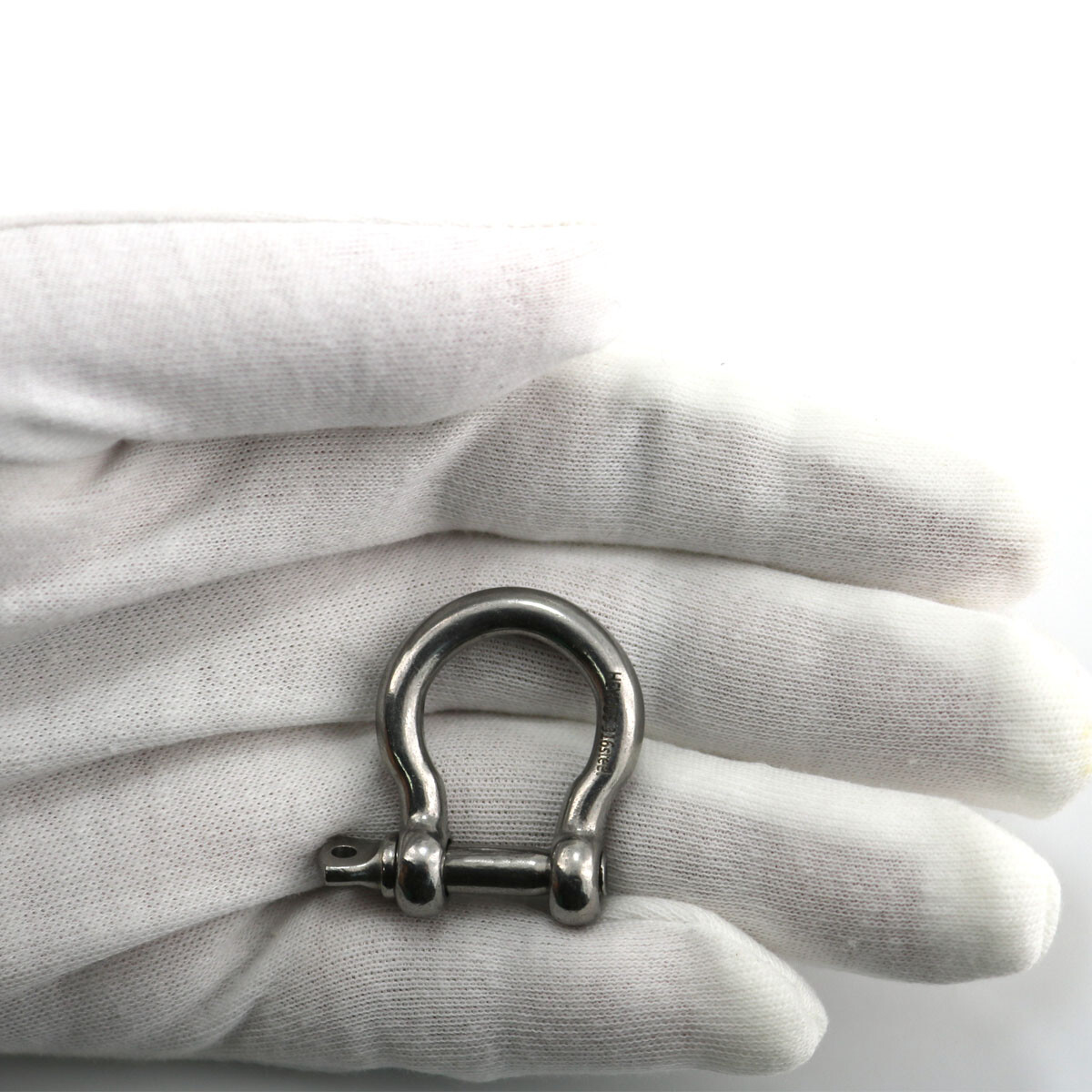10 Pack 1/5" Stainless Steel Mini Shackle D Rings, New
