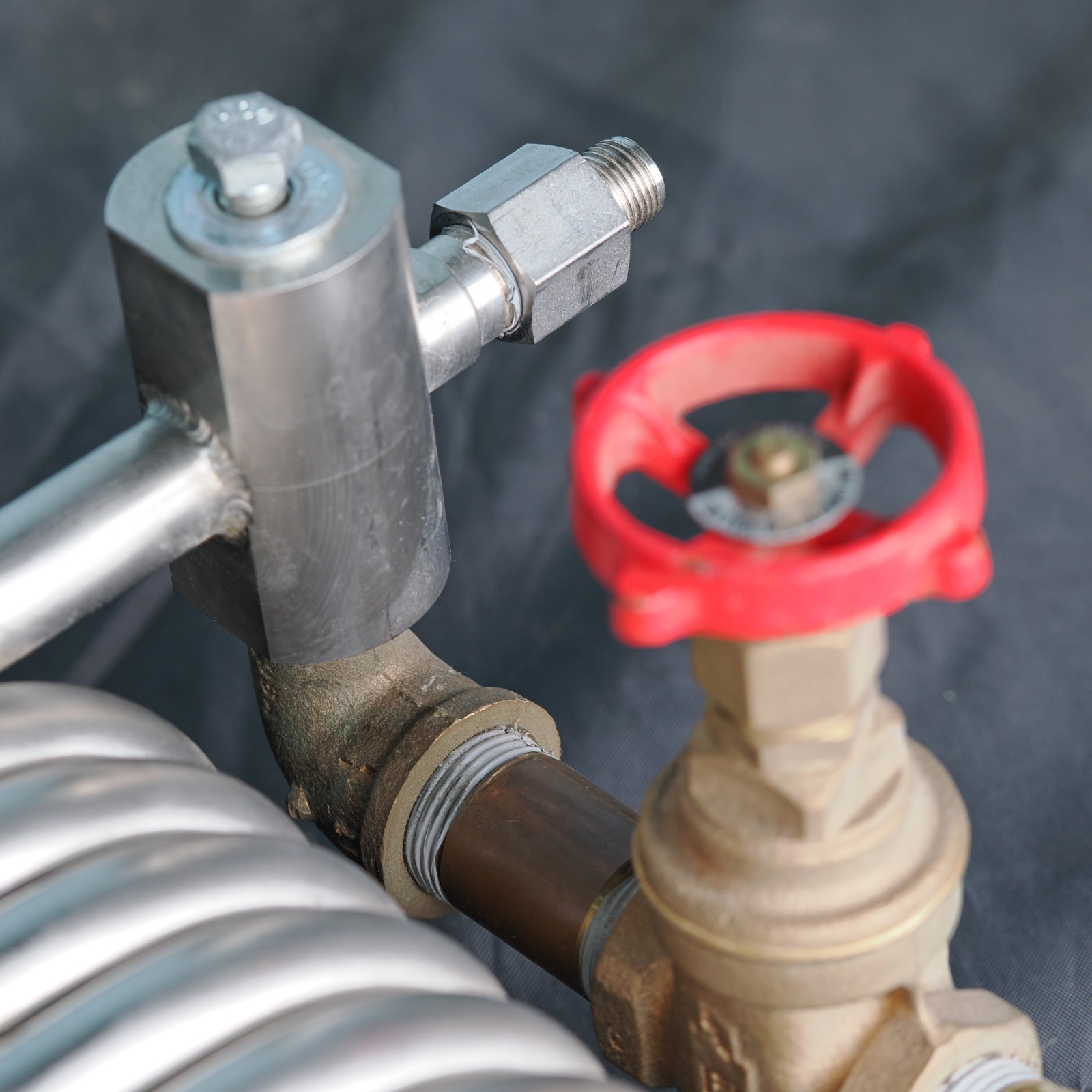 Exergy Tube in Tube Coil in Coil Stainless Steel Heat Exchanger 00448 3/8" USA