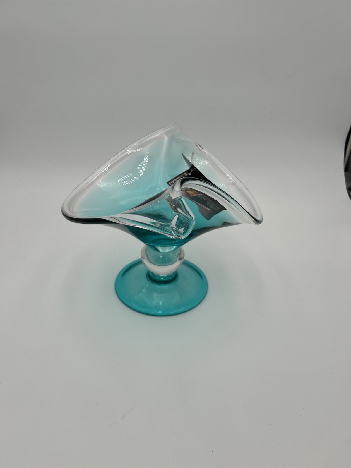 Cristalleria Toscana Blue Crystal Hand Made & Crafted in Italy