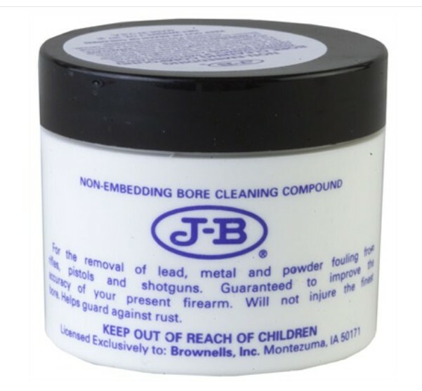 J-B Bore Cleaner Compound PROVEN by 60 Years of Use by Competitors and Hunters
