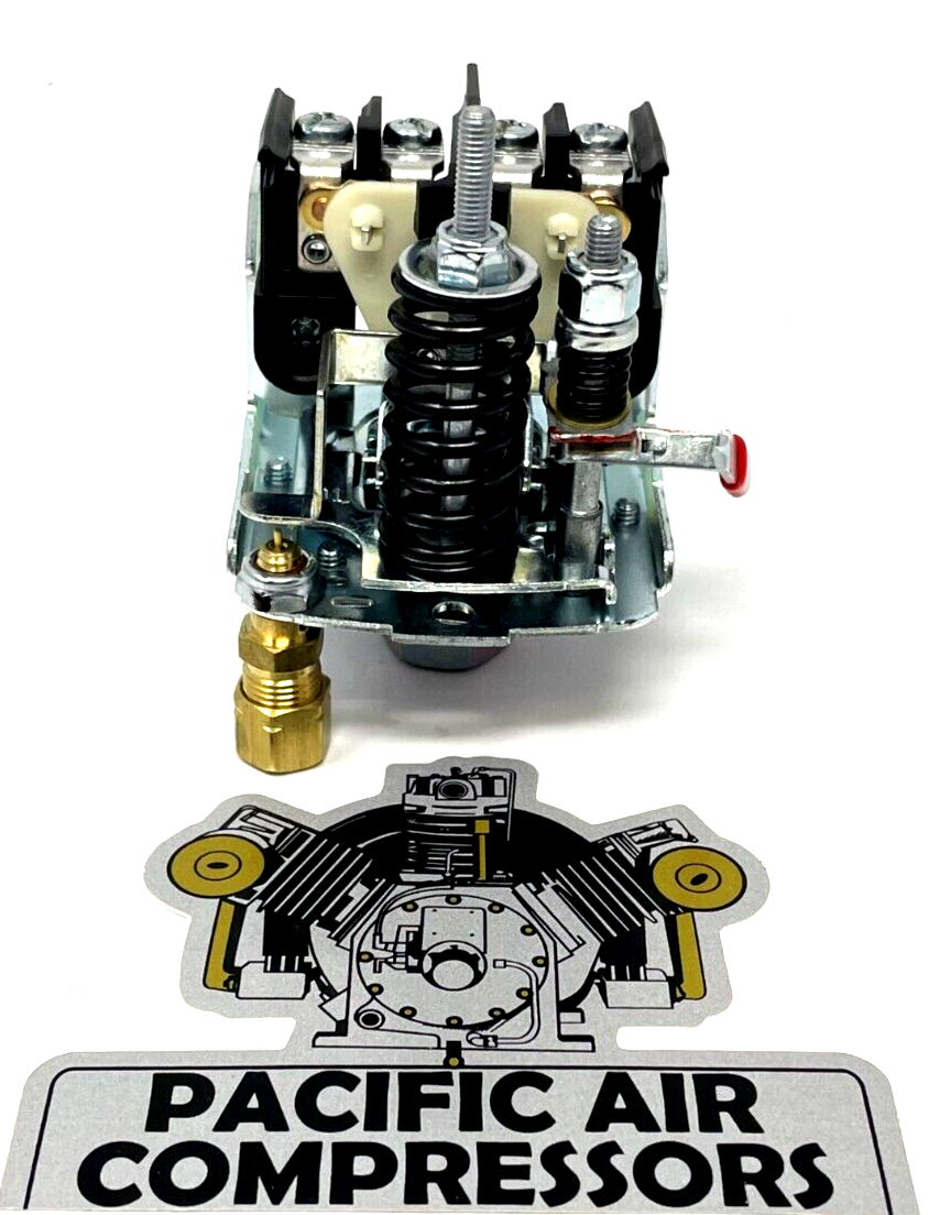 Square D Air Compressor Pressure Switch 95 On-125 Psi Off 9013FHG12J52M1X