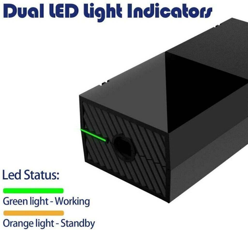 New Power Supply PSU Brick w/ Cord For Xbox One Console AC Adapter 100-240V