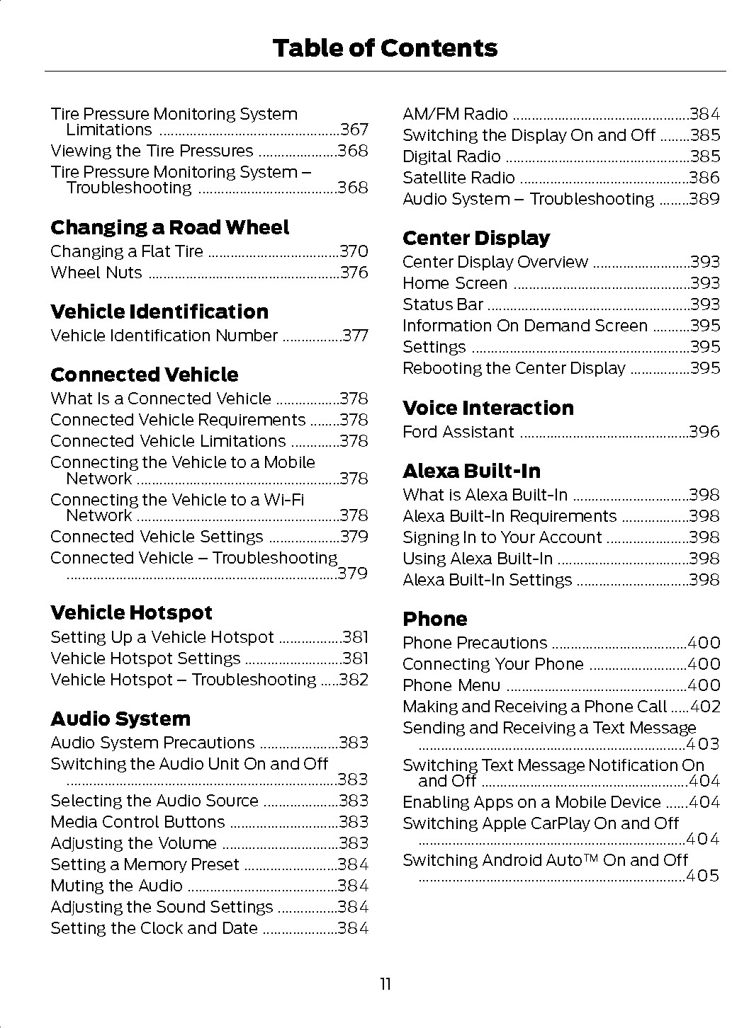 2025 Ford Bronco Sport Owners Manual User Guide