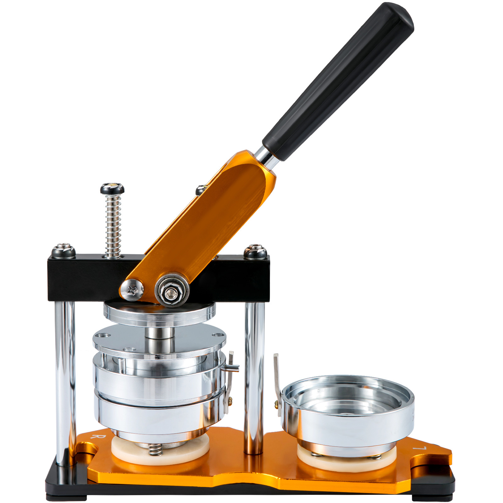 Button Maker Machine Badge Pin Machine 3" 75 MM 100 Free Parts Press Kit