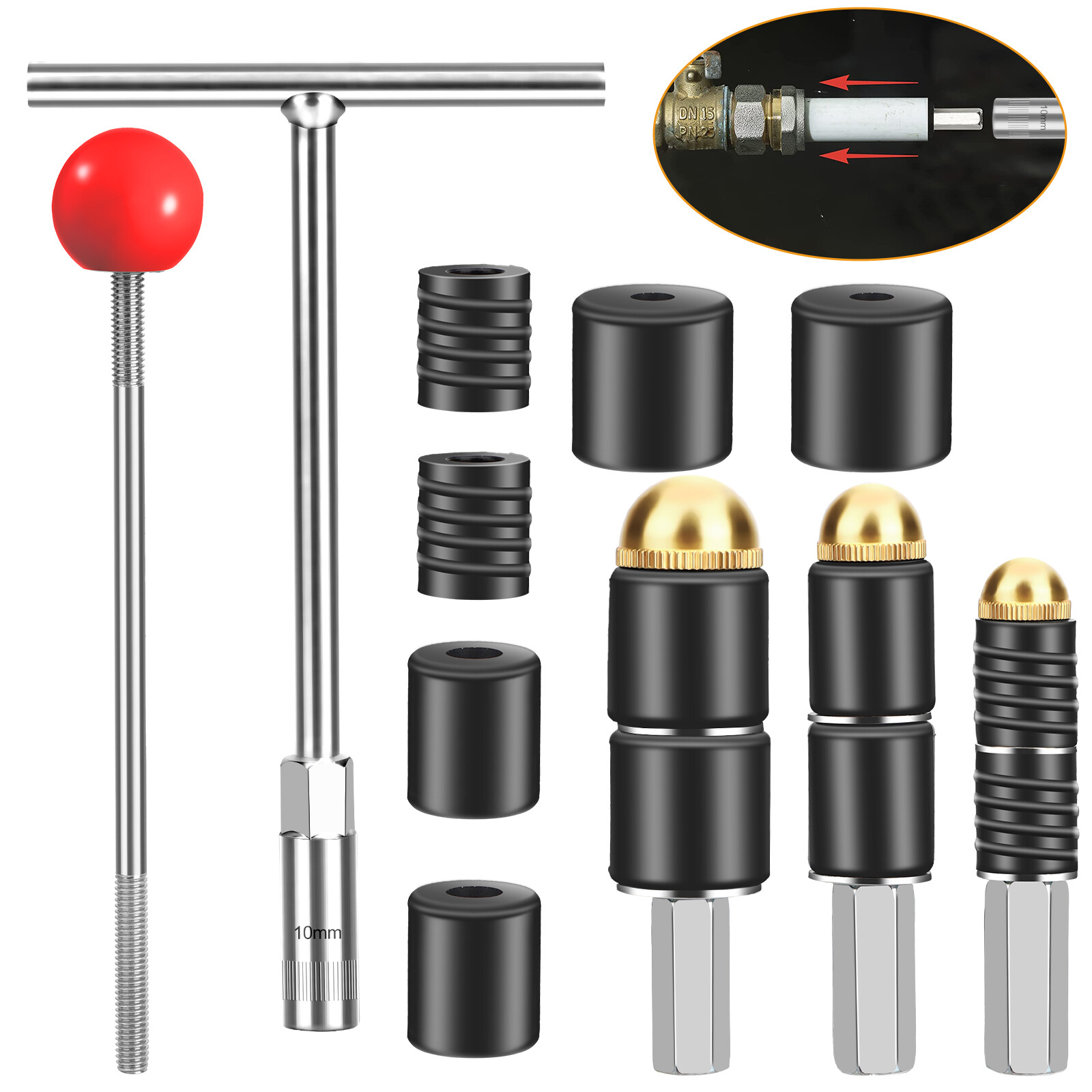 PPR Tube Water Stop Needle Set Universal Hot Melt Water Stoping Pin for Plugging