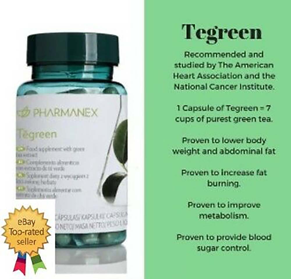 04/26 Nu Skin Nuskin Pharmanex Tegreen 97 -NEW STOCK- 120 capsule 04/2026
