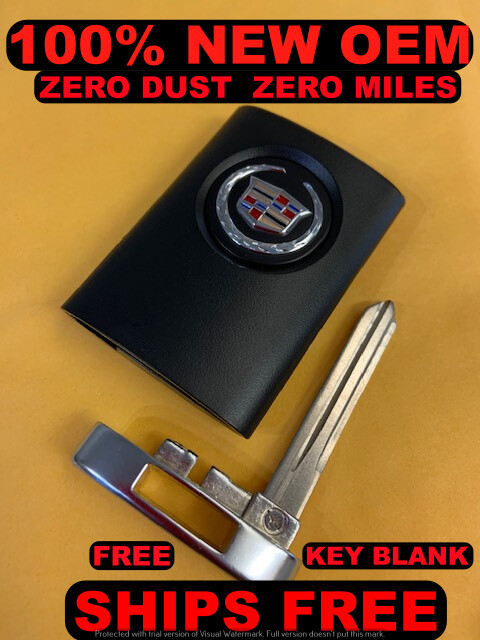 OEM CADILLAC SRX CTS WAGON KEYLESS REMOTE FOB TRANSMITTER 25843982 MEMORY#1