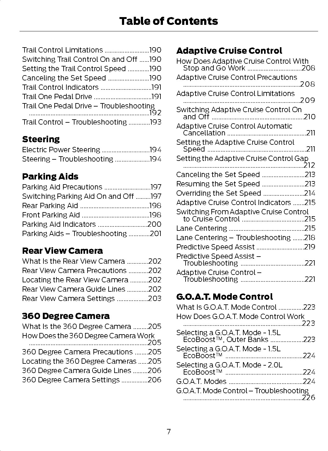 2025 Ford Bronco Sport Owners Manual User Guide