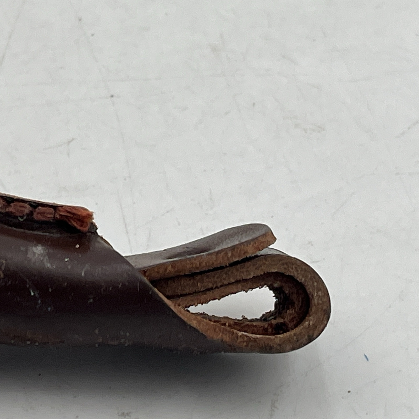 Machinist Tool Chest Box REPLACEMENT LEATHER HANDLE Antique VTG NOS 1945 WW2 New