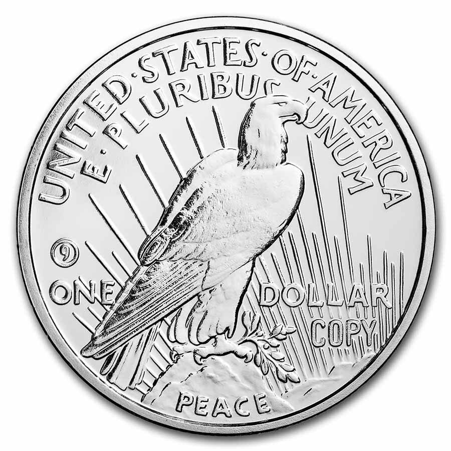 1 oz Silver Round - Peace Dollar - SKU#170607