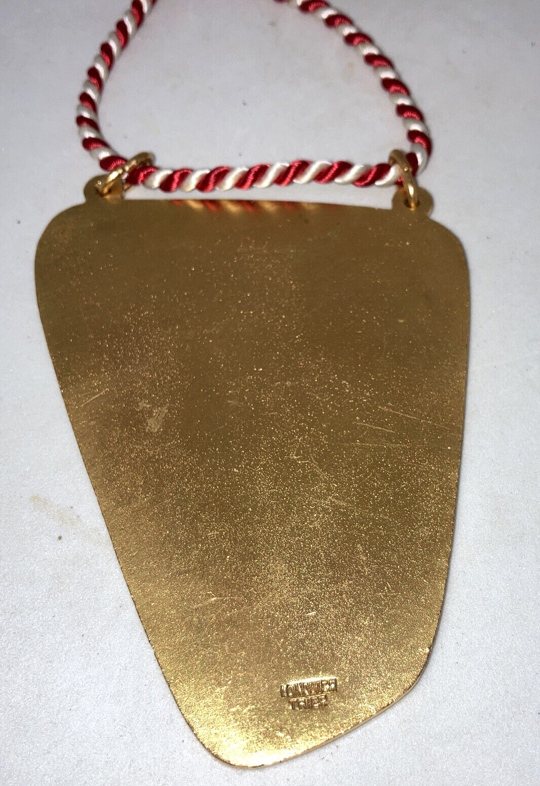 2 vintage Rhein Verein RV Chicago Karneval dancer 80 jahre metal order medal