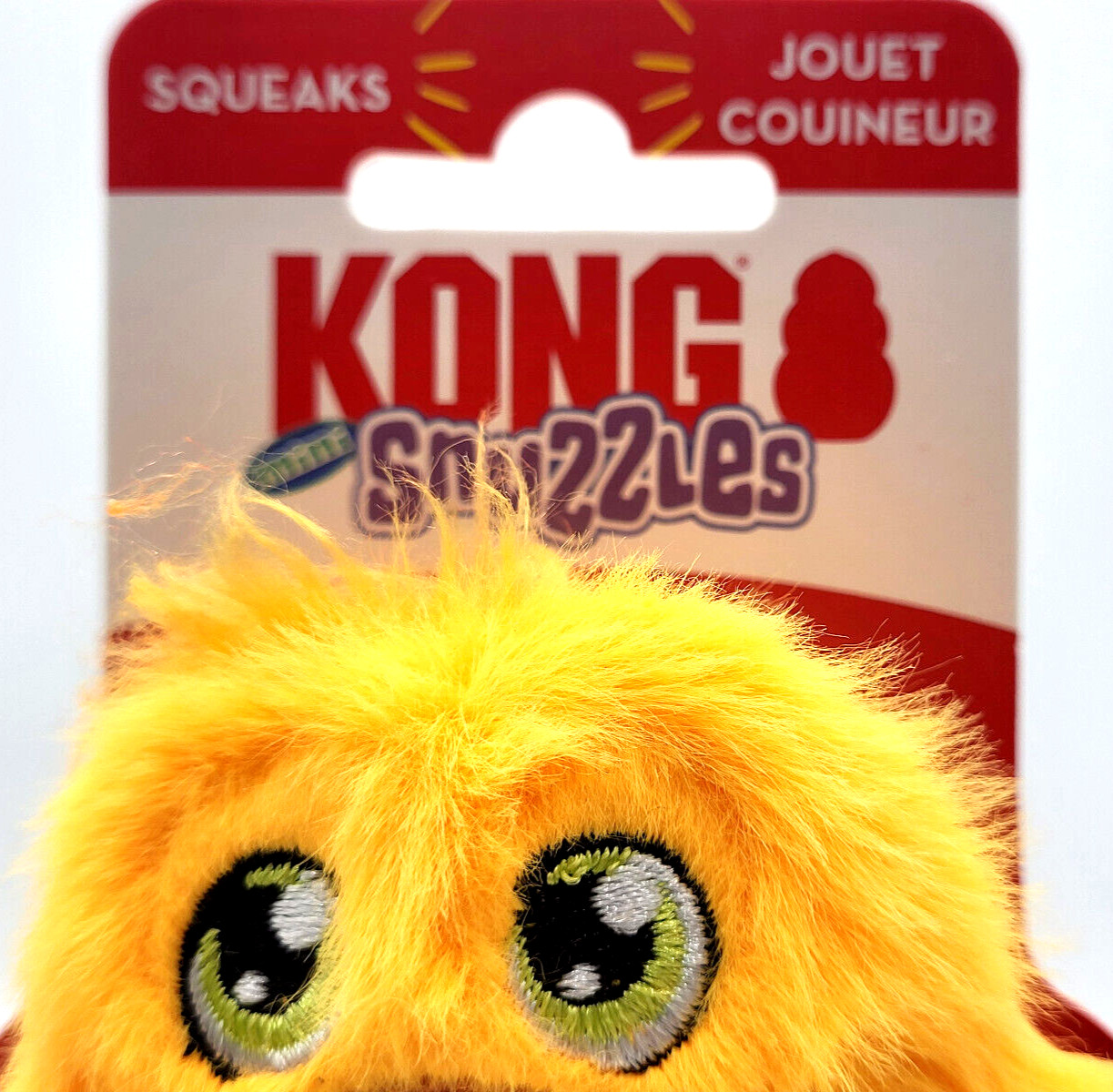 KONG Snuzzles Mini (3pk) Duck-Frog-Pig XS Squeaky Soft Plush Dog Toy 4"