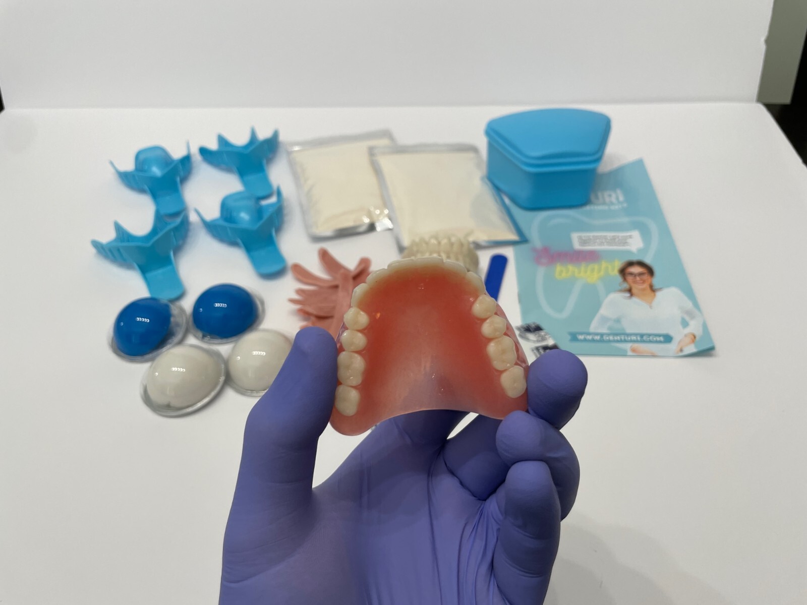 I made my own homemade dentures with Denturi