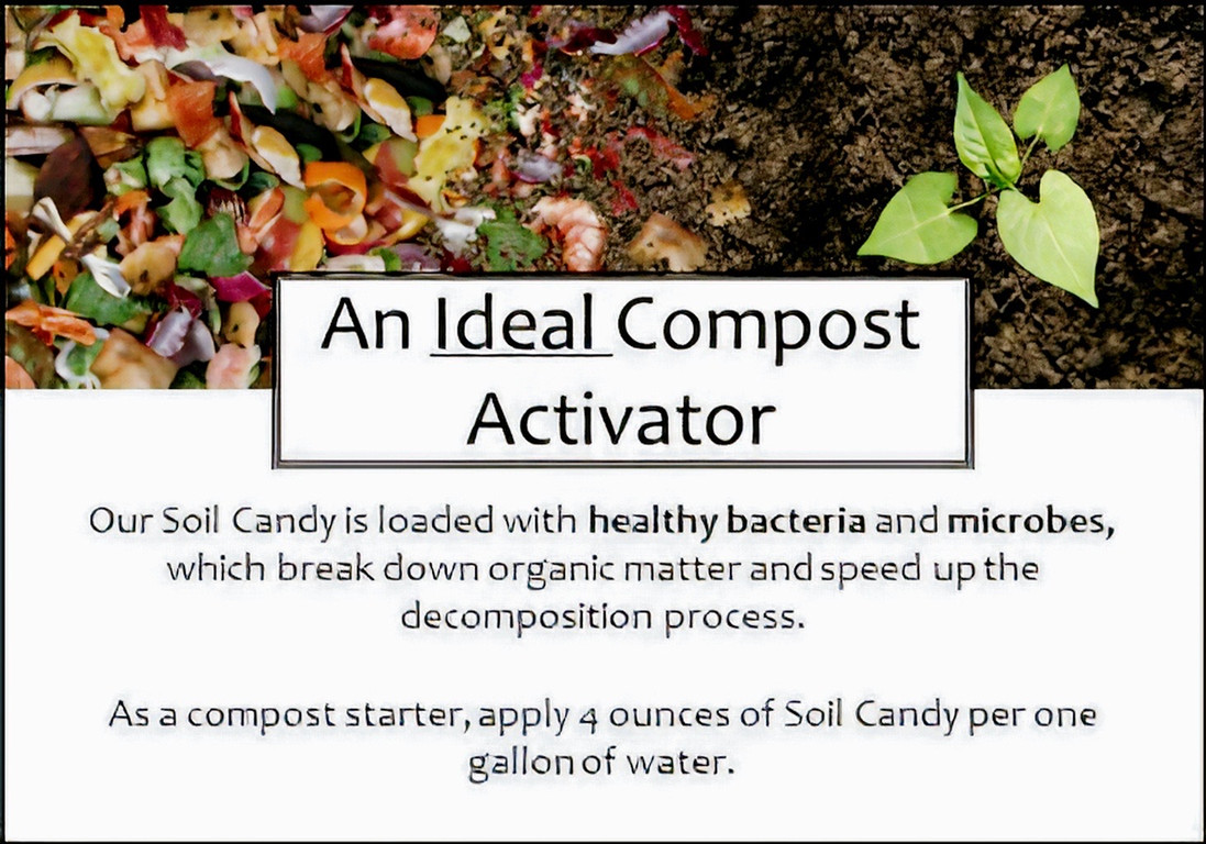 Worm Castings Tea with Bat and Seabird Guanos. Soil Candy, 8oz