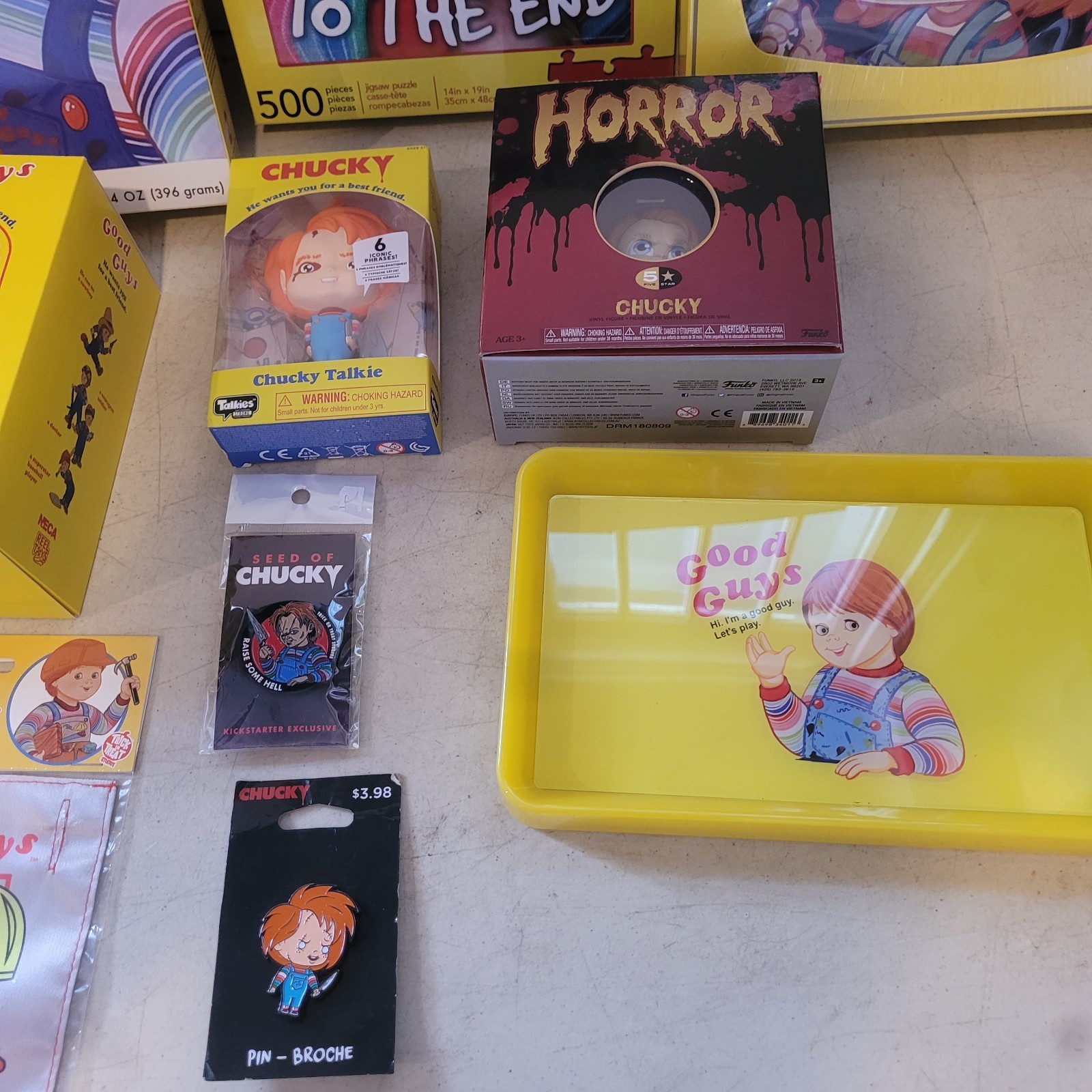 Good Guys Horror Doll Childs Play Movie Memorabilia Toy Lot