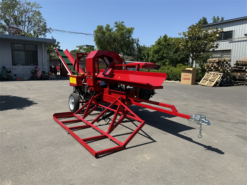 22T Hydraulic Firewood Processor w/ 739cc RATO Engine Log Lifter & 118" Conveyor