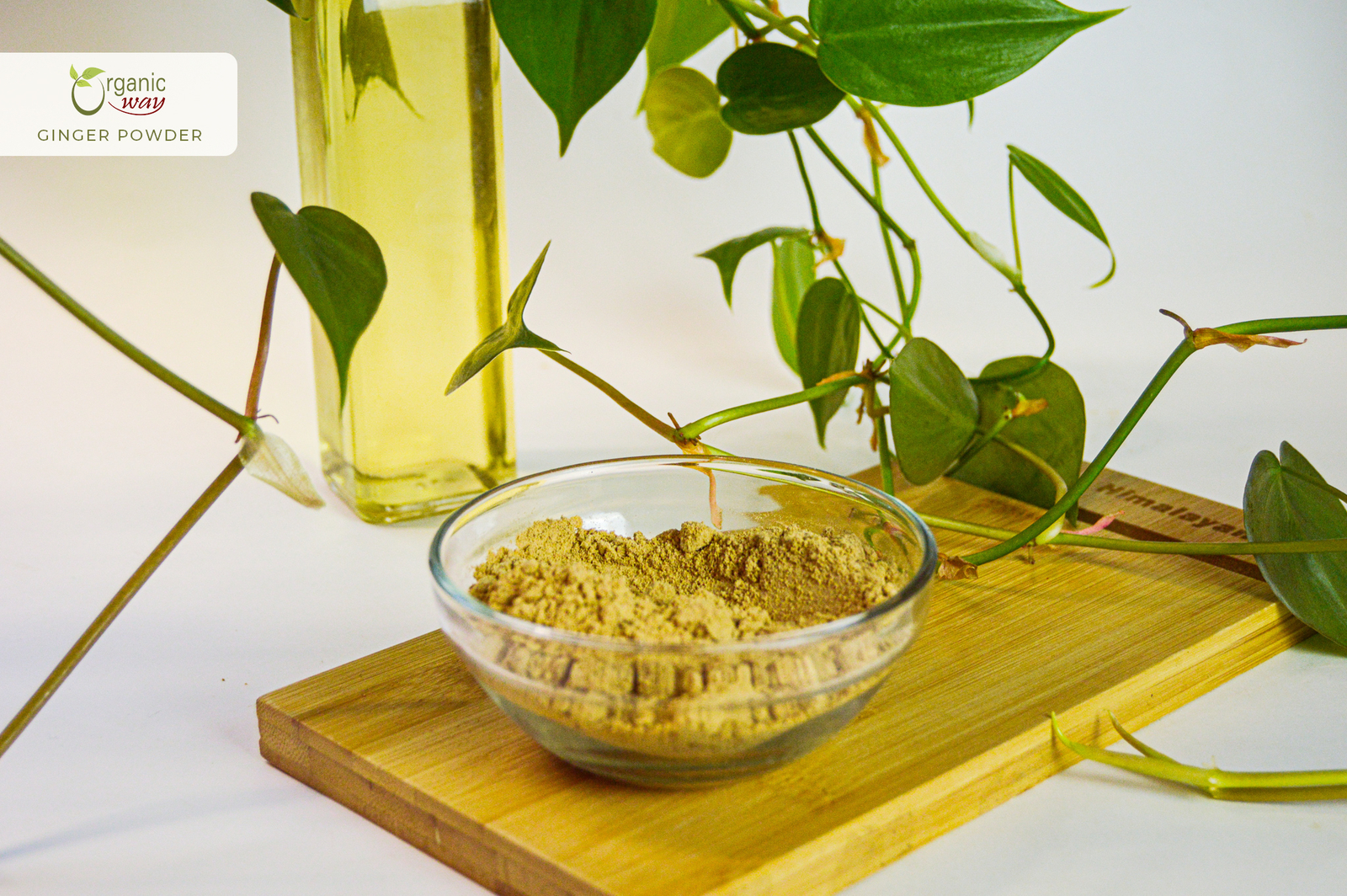 Organic Way Ginger Root Powder - Organic, Kosher & USDA Certified (1/2LBS / 8Oz)