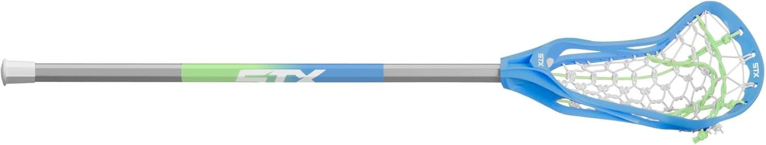 TX Crux Jr Complete Girls Lacrosse Stick 24" Blue Youth
