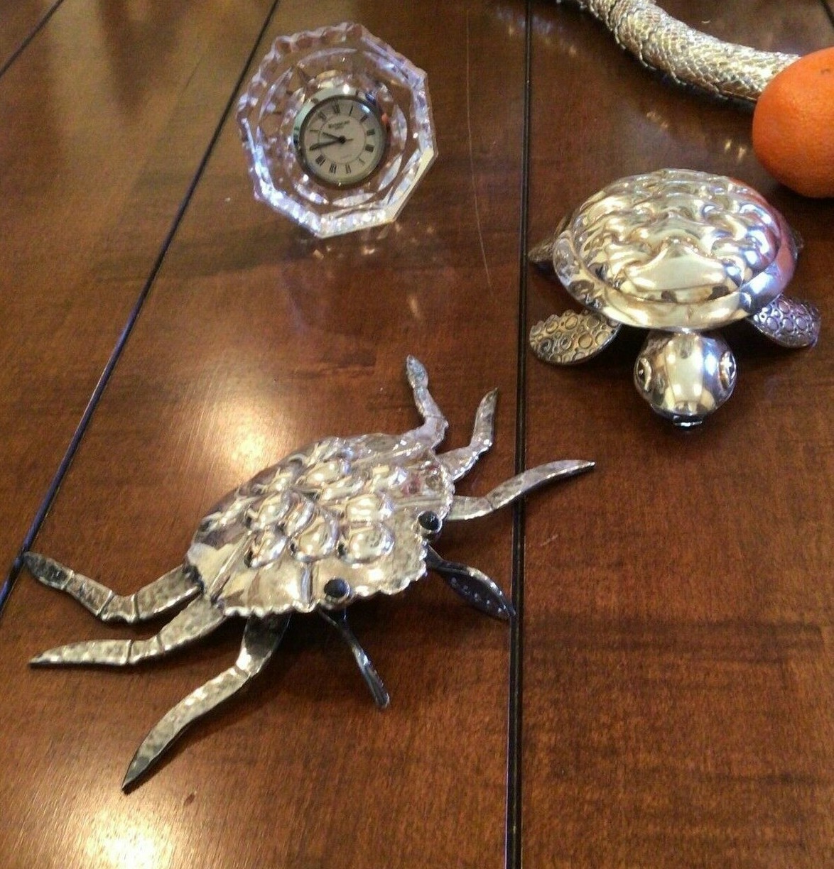 LARGE EMILIA CASTILLO CRAB BOTTLE OPENER NEIMAN MARCUS SILVER 6" WONDERFUL!