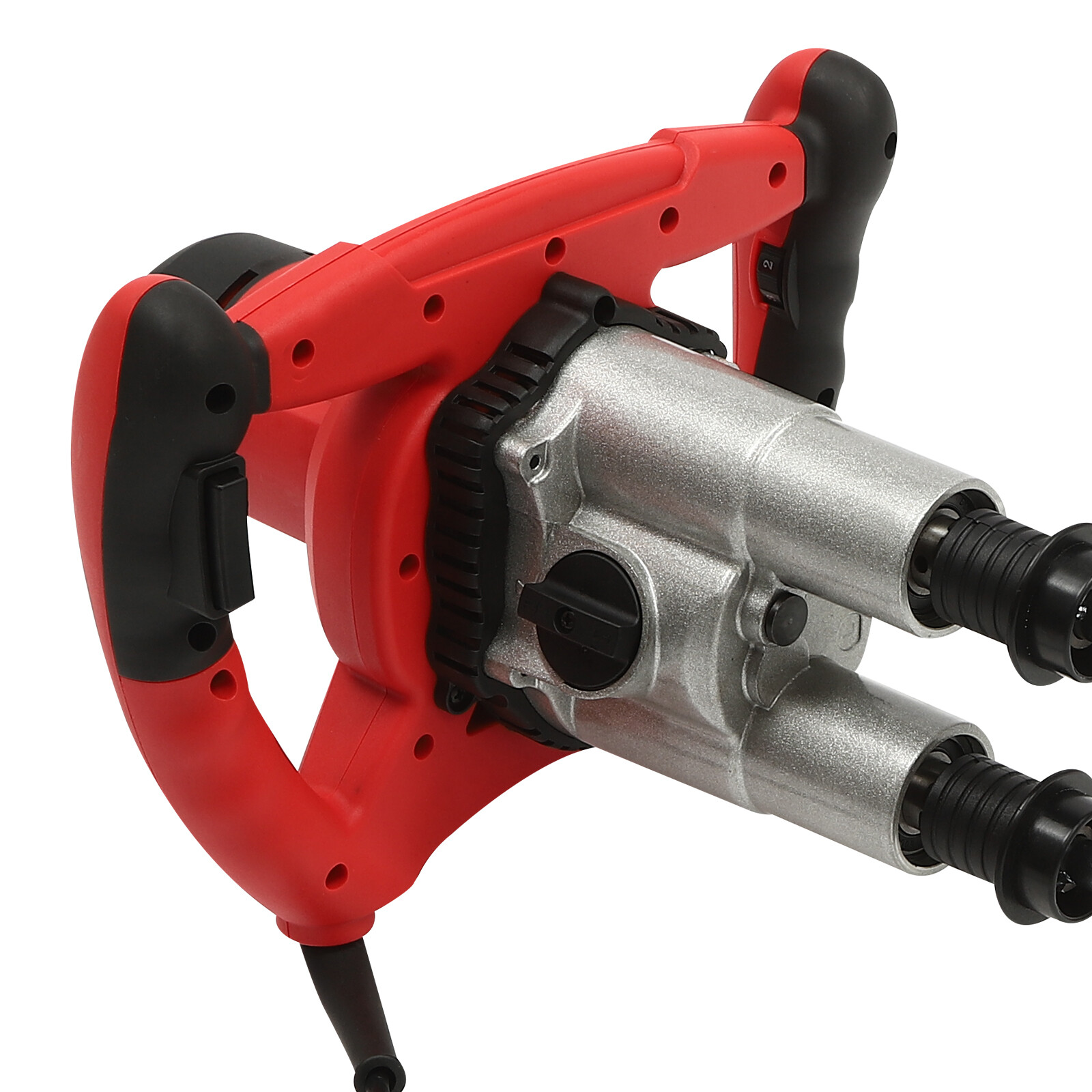 2800W Paint and Mortar Stirrer 2-Gear Concrete Stirrer Hand Mixer 6 Speeds
