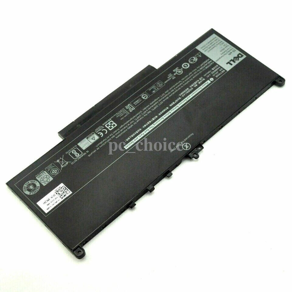 Genuine J60J5 Battery for Dell Latitude E7270 E7470 MC34Y 242WD GG4FM 451-BBSX
