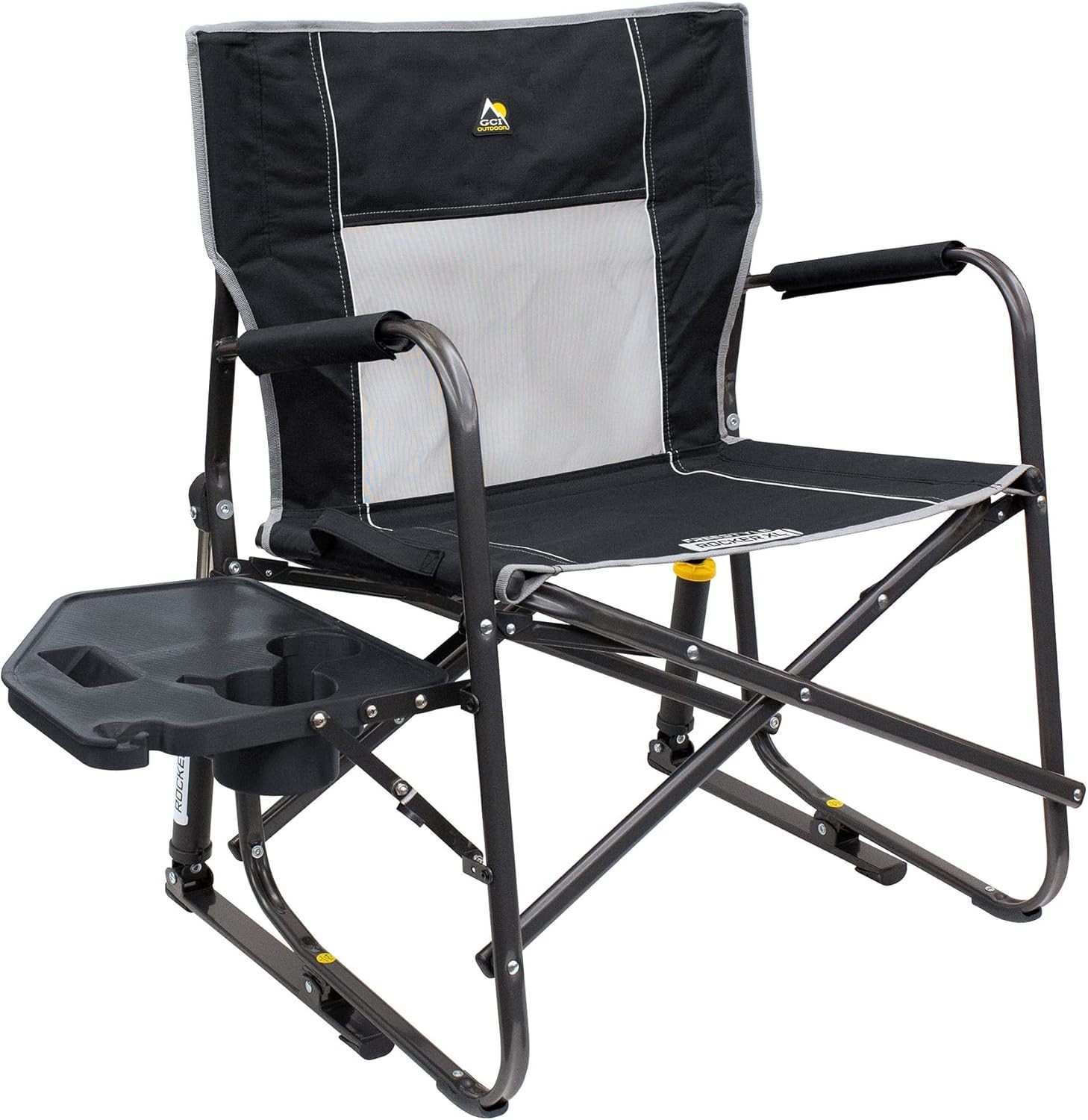 [SALE]- GCI Outdoor Freestyle Rocker XL with Side Table Camping Chair
