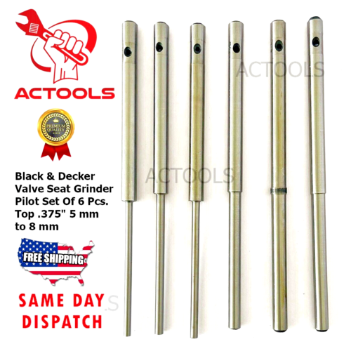 Sioux & New Black & Decker Valve Seat Re Storation Grinder Small Kit Sioux Style