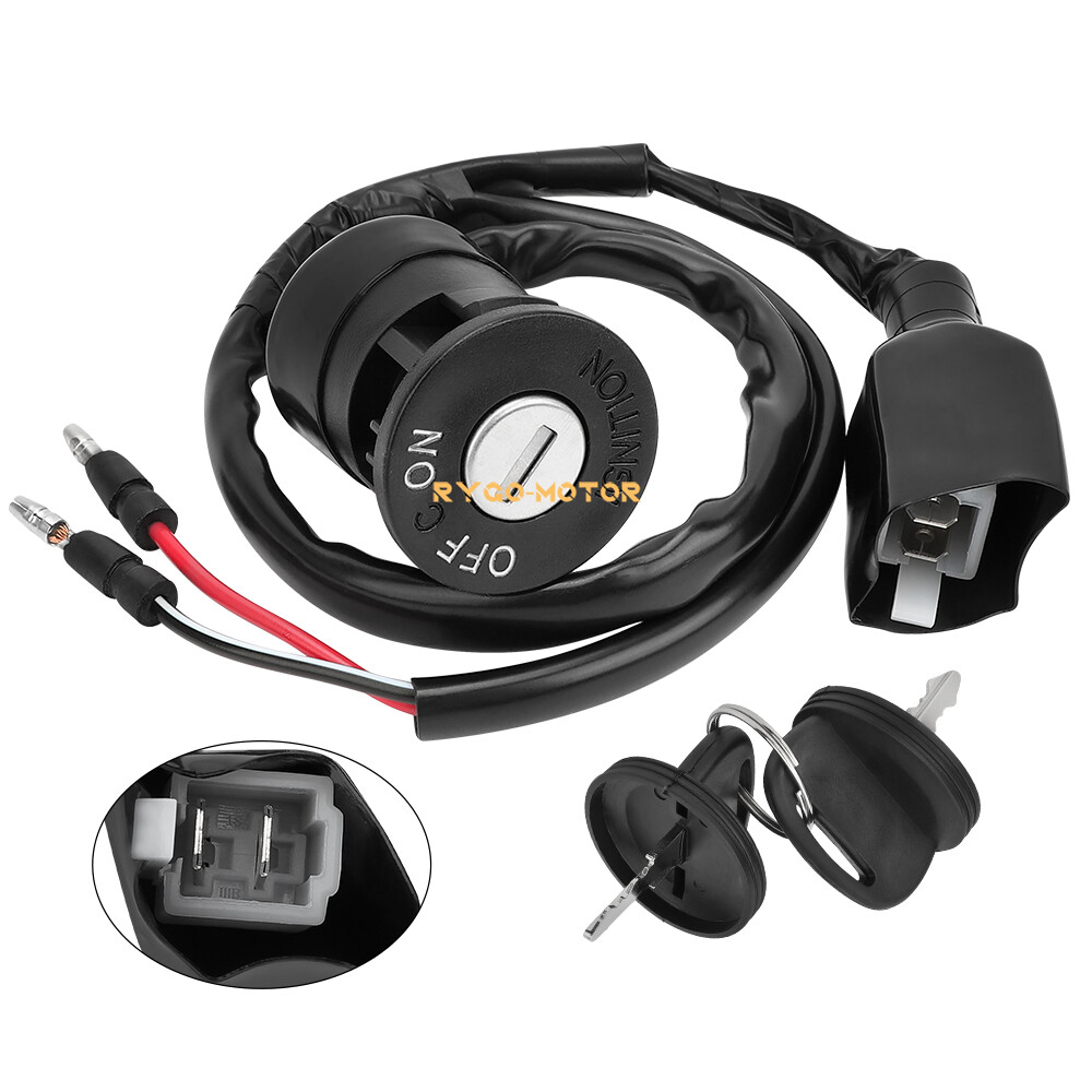 Ignition Key Switch for Honda FourTrax 250 TRX250 1985 1986 1987 35100-HA8-682