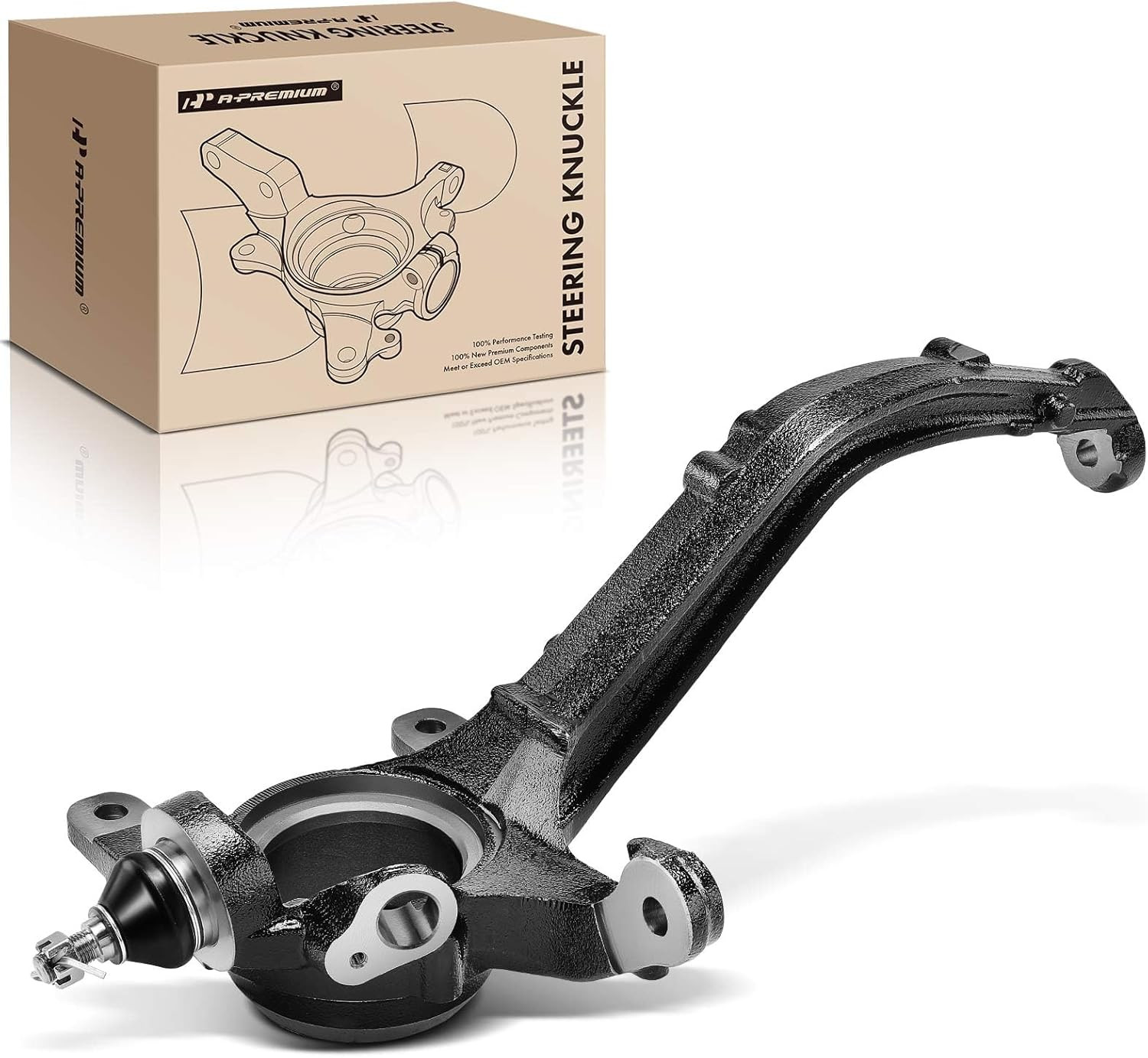 Front Suspension Steering Knuckle Compatible with Honda Accord 1998 1999 2000 20