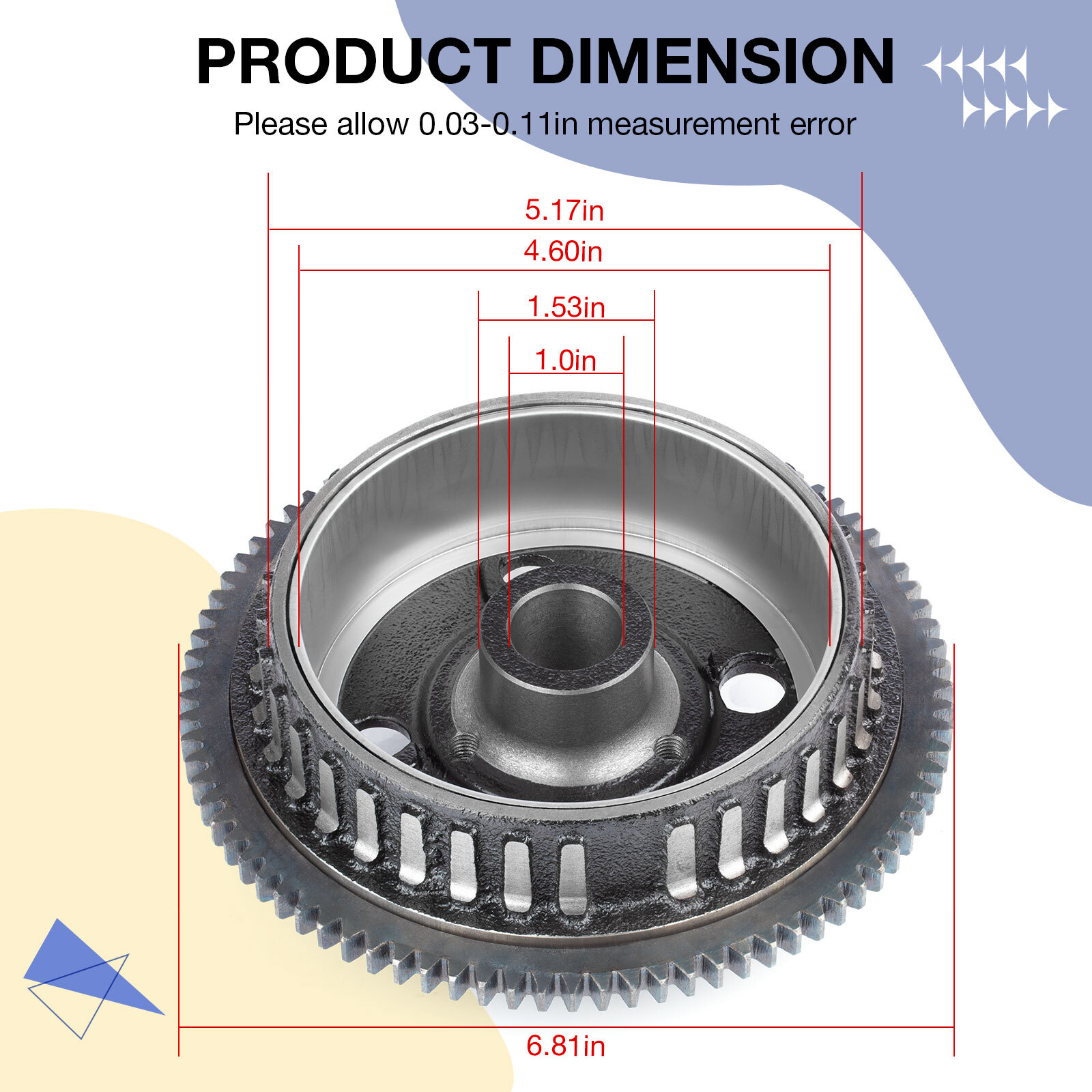 Flywheel Rotor 3089905 Magneto For Polaris Sportsman 500 EFI HO Forest Tractor