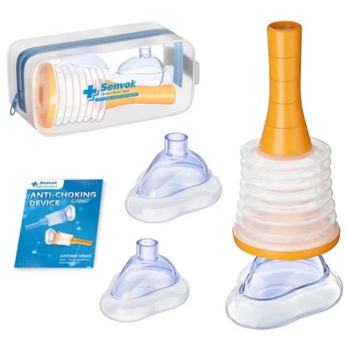 SENVOK First Aid Anti-Choke Rescue Device Home Kit Children & Adult Masks