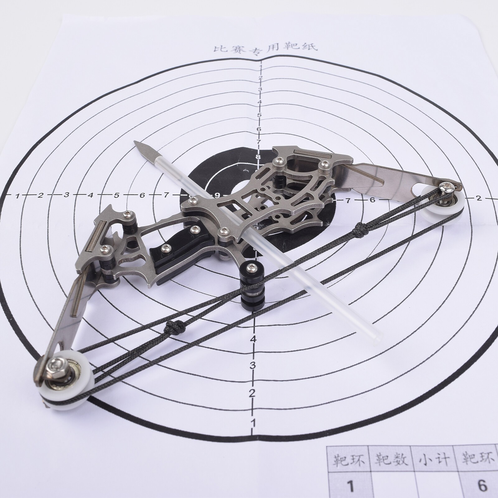 MINI Archery Compound Bow Type with 12 Arrows for Hunting Shoot Target Practise