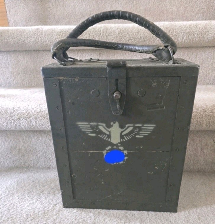 World War Two Era Antique Axis Military Crate