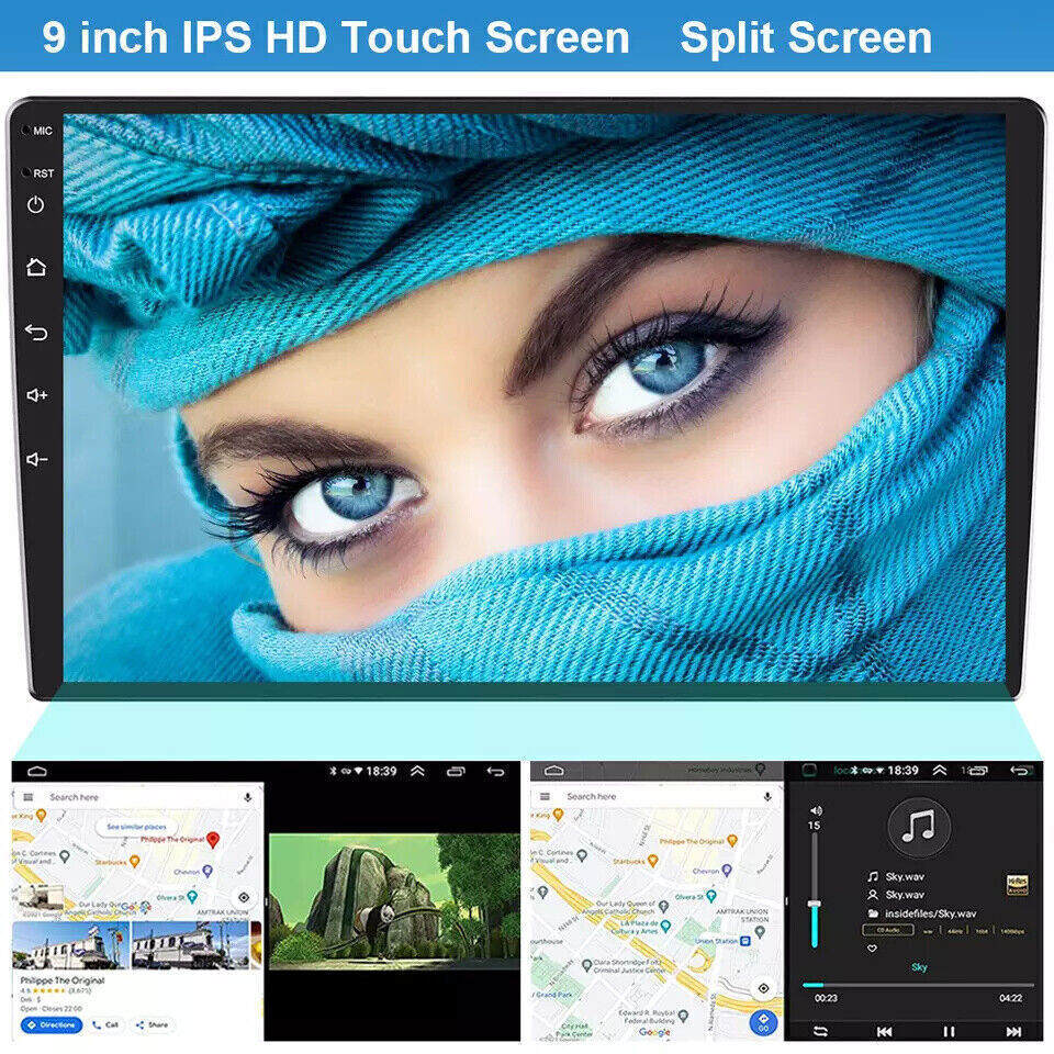 Android 13.0 Car Stereo Radio Wifi Apple CarPlay GPS For Toyota Tacoma 2005-2013