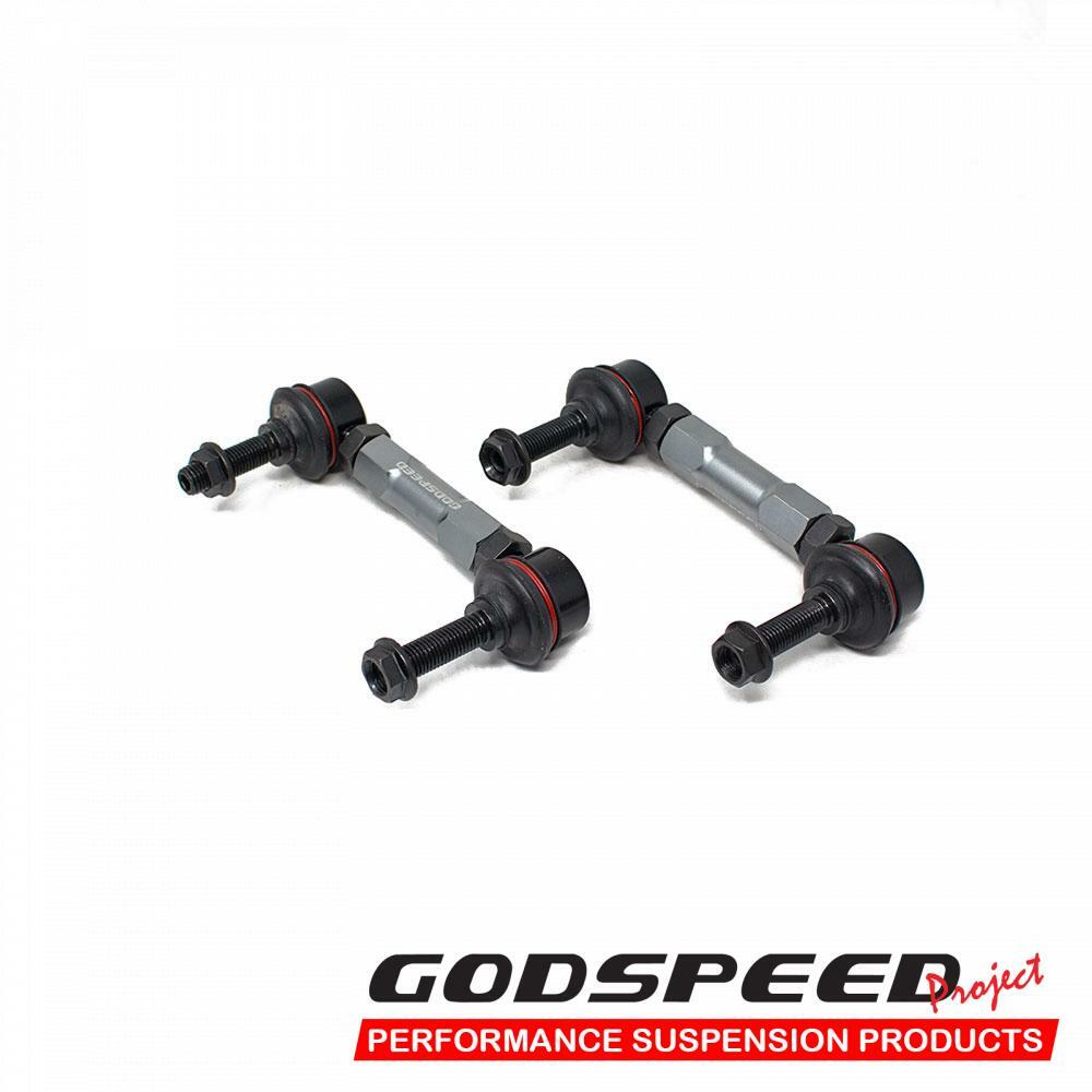 Godspeed Adjustable Sway Bar End Links, Universal Fit 10 mm Within 110-140mm