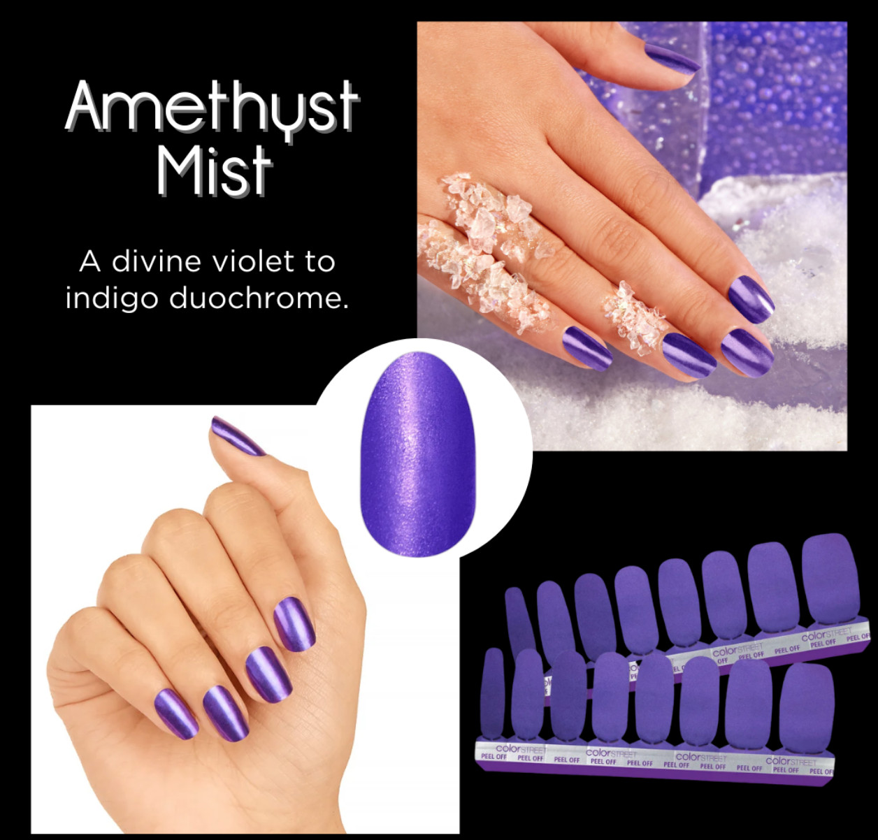 Color Street Nail Strips **METALLIC/DUOCHROME** Big Assortment Of Colors