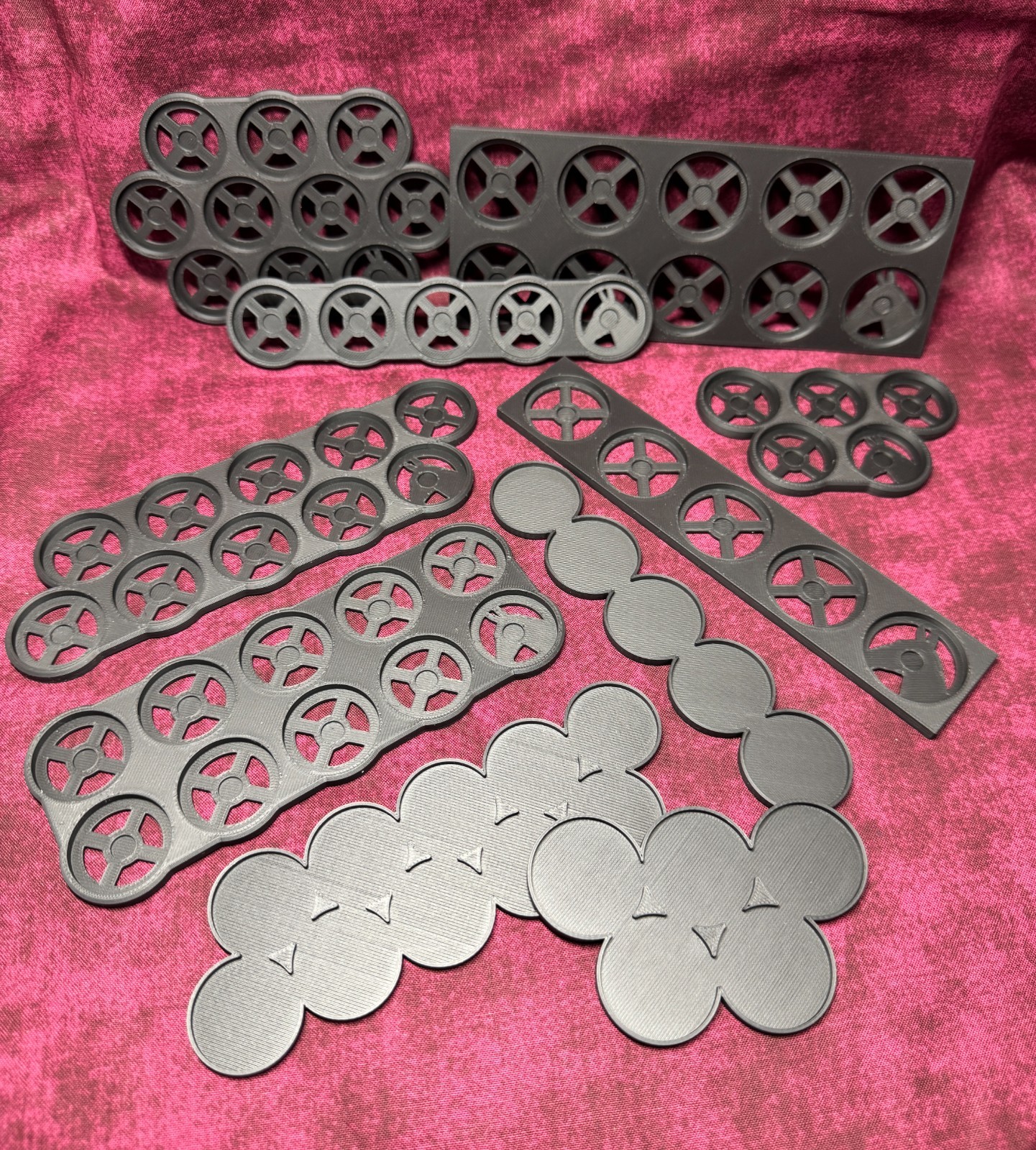 Age of Sigmar - Warhammer 40k - 25mm 28mm 32mm 40mm Round Movement Trays