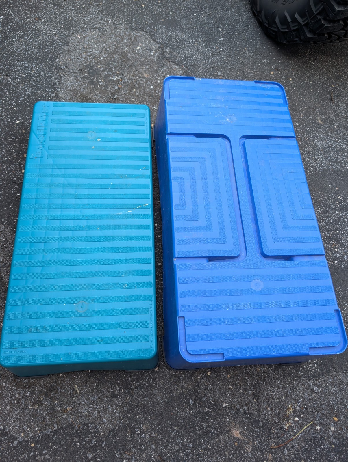 The Firm TRANSFIRMER Step Exercise Box Steppers All 8 Rubber Feet Incl EUC!