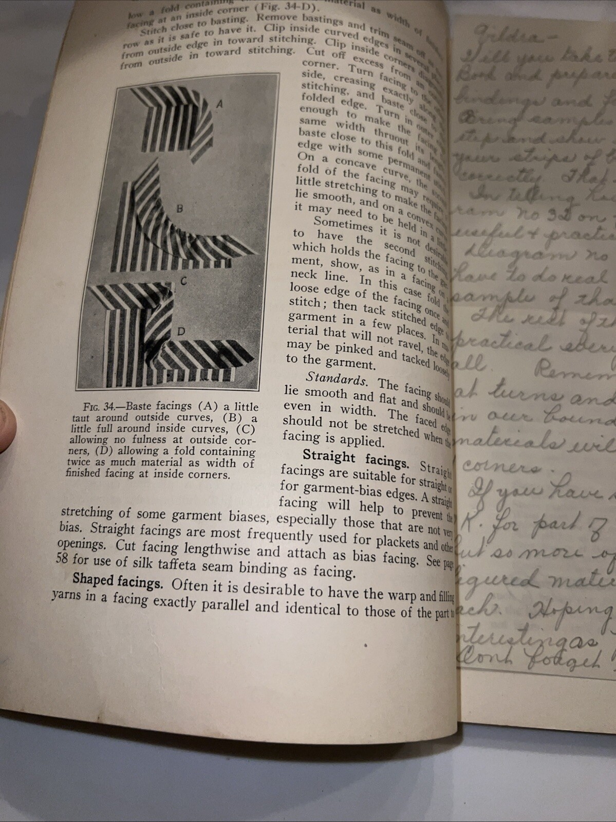 Clothing Construction Mary C. Whitlock 1933 Vintage Sewing Dressmaking Pattern
