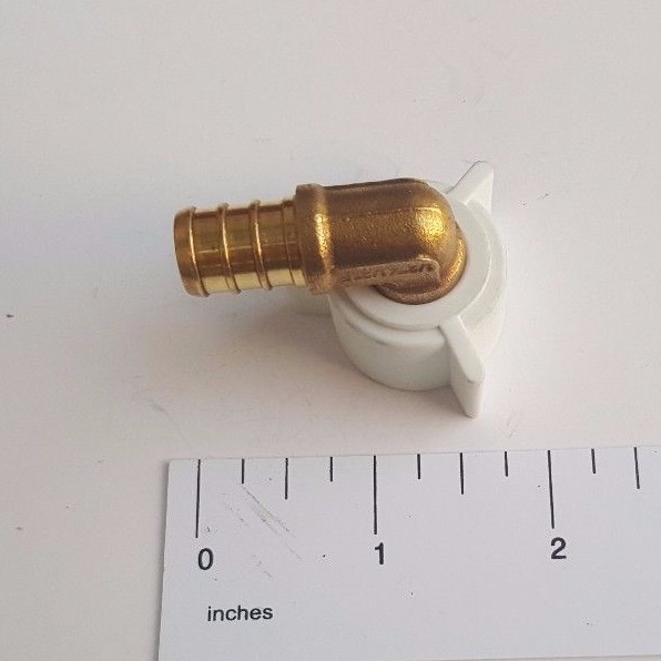 10 Pcs. 1/2" Pex X 1/2" Female Swivel Elbow, Pex Female Swivel Elbow 25-2-2=10