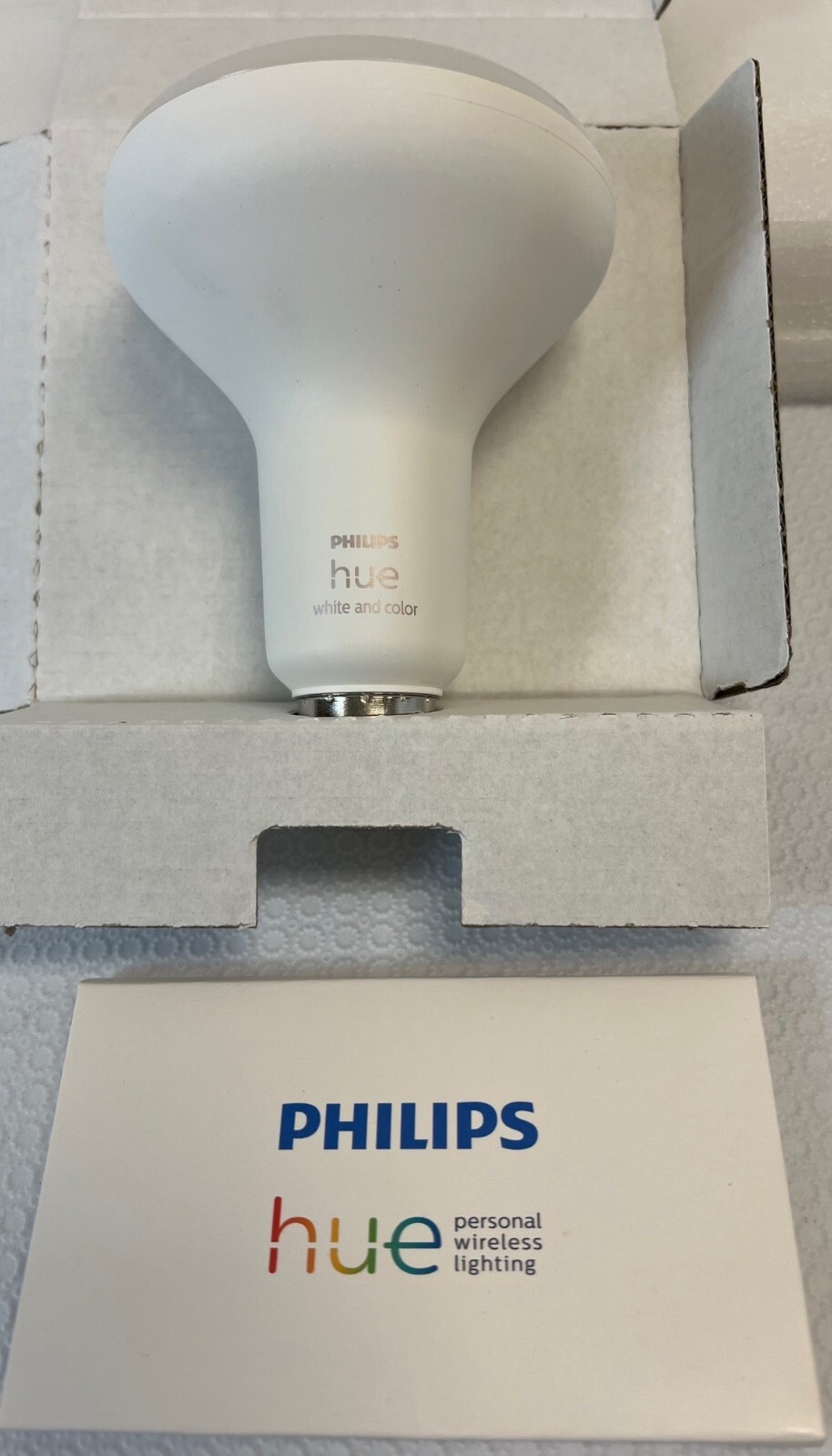 Philips Hue 85-Watt White and Color Ambiance BR30 LED Smart Bulb -FREE S/H