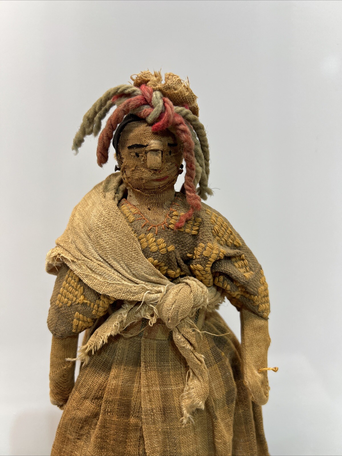 Antique Native American Indian Female Doll