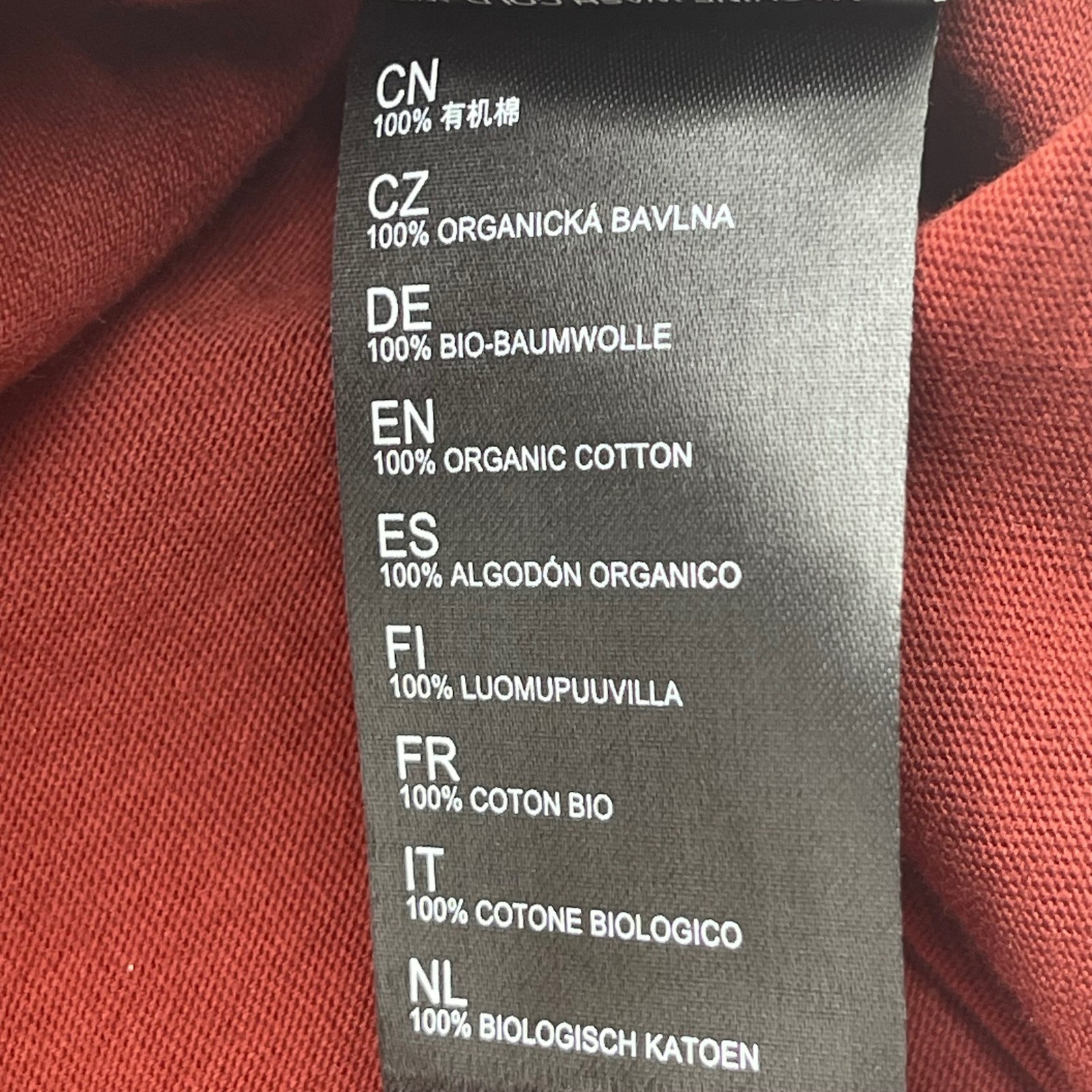 Kuhl Mens Mountain Graphic Long Sleeve Shirt Organic Cotton Cayenne Small Hiking