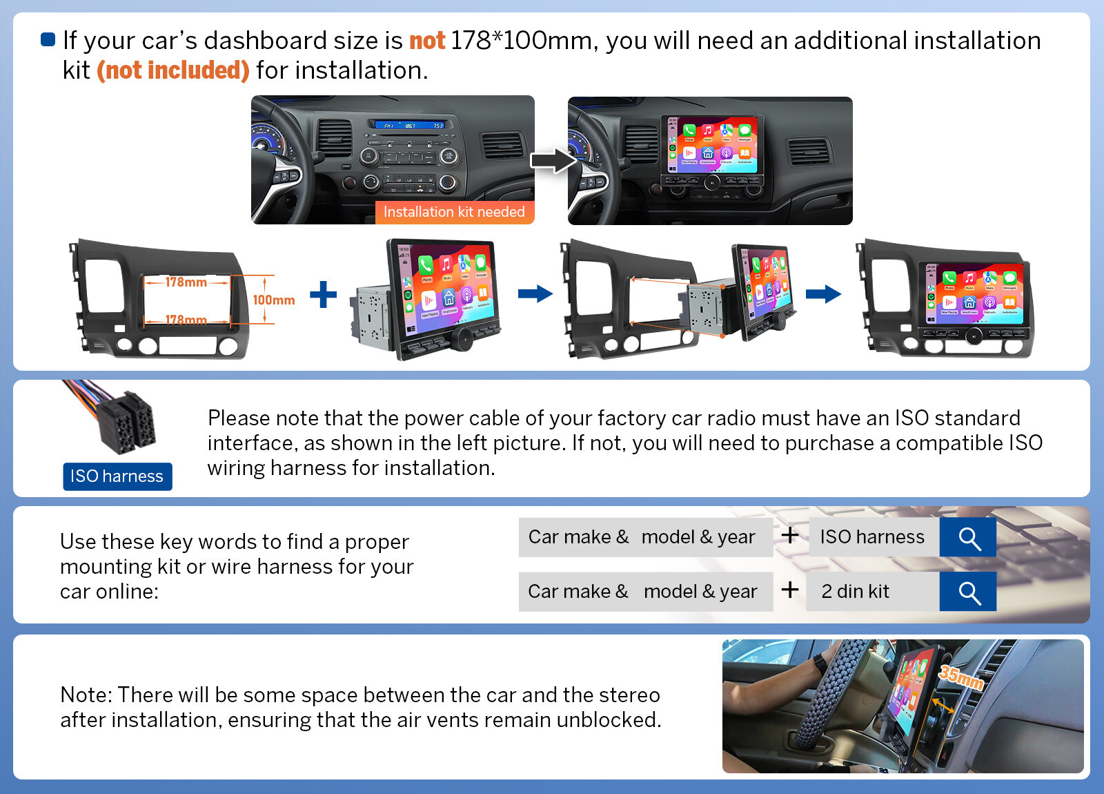 UX6K PRO MAX 2 DIN Android 13 8+128GB 10.1" QLED Car Stereo GPS CarPlay Radio 4G