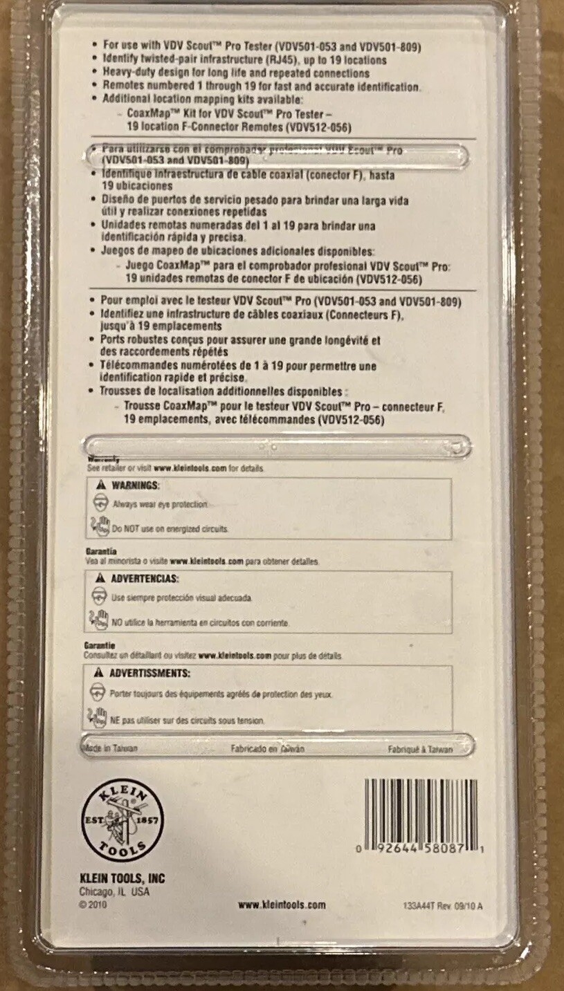 Klein Tools LanMap Kit for VDV Scout Pro Tester