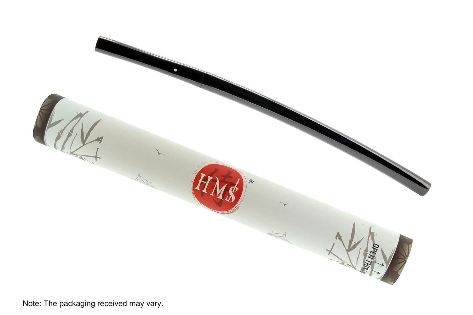 HMS Fully Functional Kill Bill O-Ren Ishii Shirasaya Wakizashi, 1095 Carbon Stee