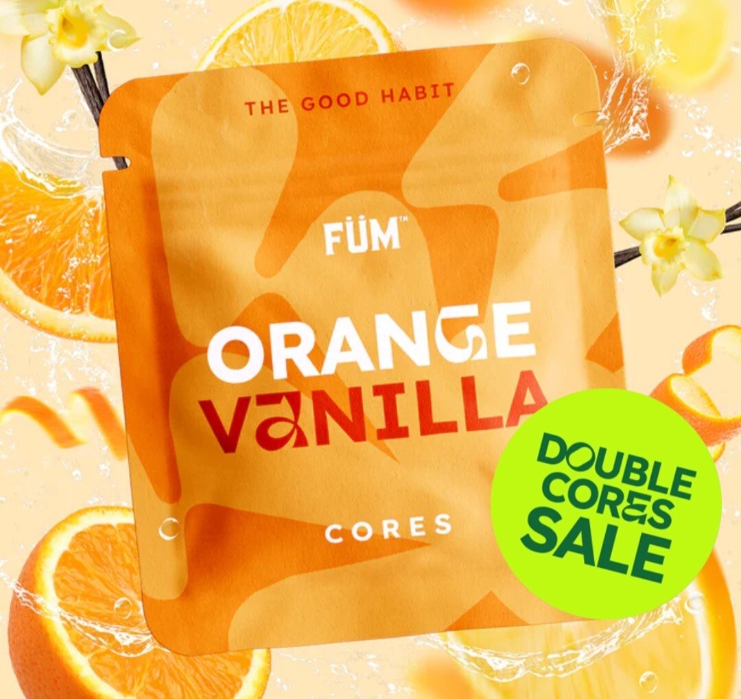 Füm Journey Pack Flavored Air Device with 4 Packs of Plant Based Cores