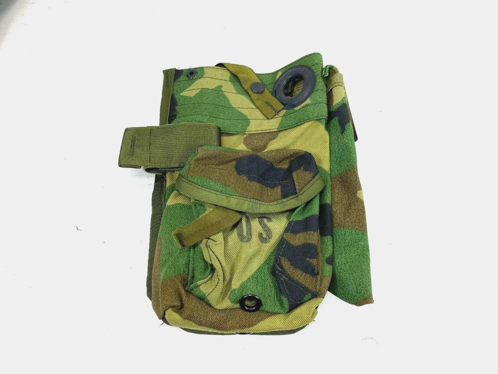 NEW USGI ALICE M81 WOODLAND CAMO RADIO SET CARRIER POUCH AN/PRC-68 UTILITY POUCH